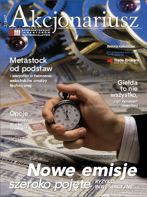 249162532_okladka2.bmp, Ok�adka kwartalnika Akcjonariusz nr 2/2007