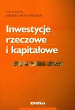 Inwestycje rzeczowe i kapita�owe