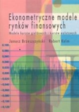Ekonometryczne modele rynk�w finansowych