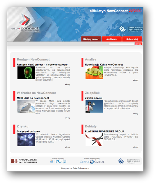 Biuletyn NewConnect 2009.11.02