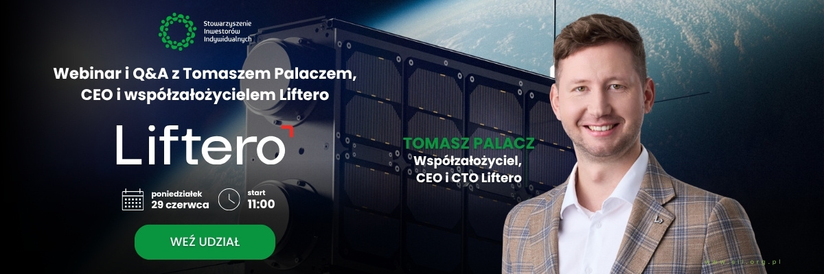 Webinar i Q&A z Tomaszem Palaczem, CEO i współzałożycielem Liftero
