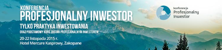 Profesjonalny Inwestor 2015 Profesjonalny Inwestor 2015