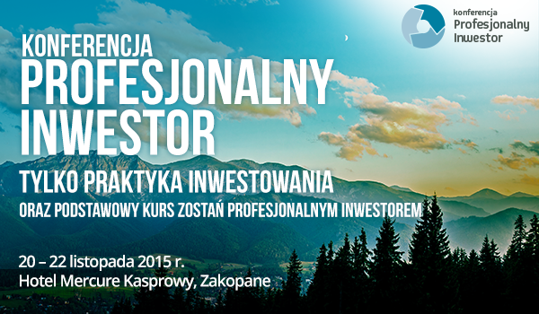 Konferencja Profesjonalny Inwestor | Tylko praktyka inwestowania