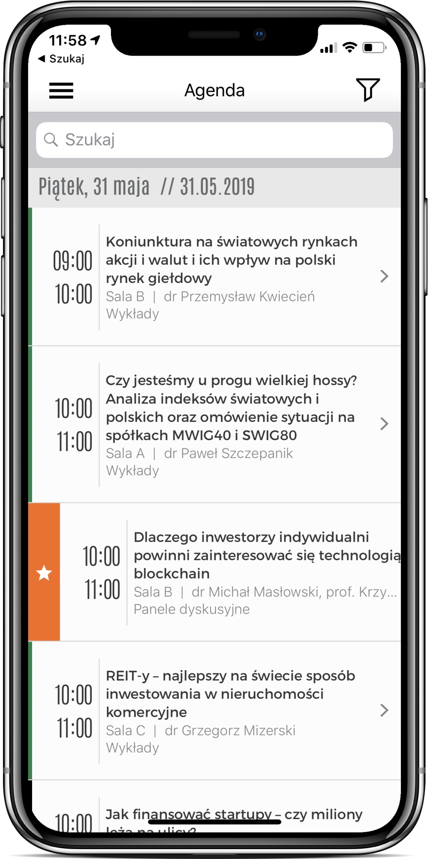 Aplikacja konferencyjna Aplikacja konferencyjna